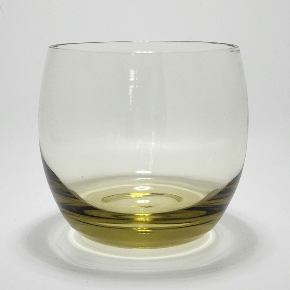 Vintage MCM Rocks Glass | Cintrine Sommerso-Style | Whiskey Cocktail Tumbler